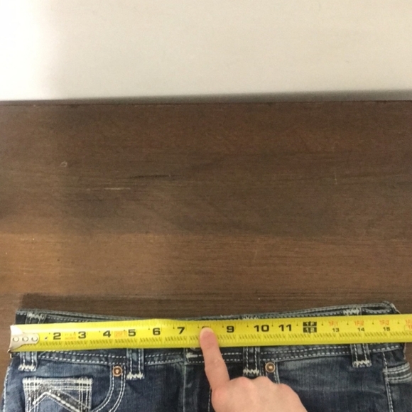 Rock & Roll Cowgirl Mid Rise Skinny Jeans Tall Inseam - Picture 15 of 15